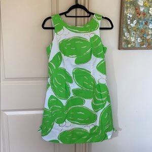 LILLY PULITZER GREEN LEAF DRESS